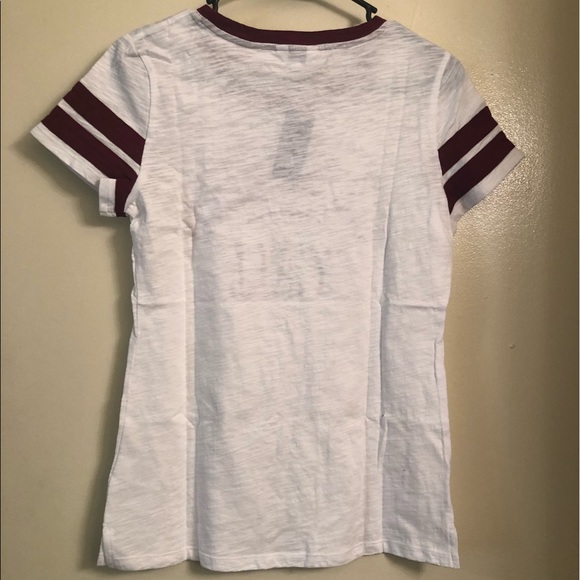 Crown & Ivy Short Sleeve Graphic Football Tee - Picture 8 of 8